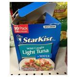 StarKist light tuna in water 10-2.6oz