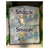 Snuggle dryer sheets 2-160ct