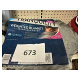 Cooling weighted blanket 12lb 48inx72in