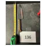Damascus steel knife