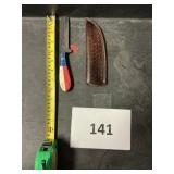 Damascus steel knife