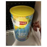 Lipton iced tea lemon makes 38qt