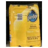 Pledge lemon polish 3 cans