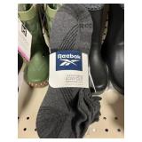Reebok  low cut socks mens 8 ct 6-12.5