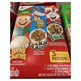 General Mills cereal 3 bags