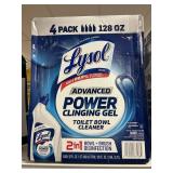 Lysol toilet bowl cleaner 4 pack