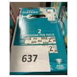 Premium 196 diapers size 2