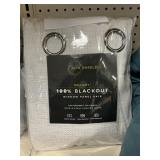 Sun Shield blackout window panel pair 95inL