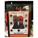 Real Tree adult heated gloves S/M