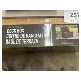 Lifetime deck box 116gal