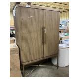 Mobley bar cabinet -damaged