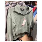 Womens sandwash quarter zip S