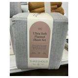 Threshold ultra soft flannel sheet set King