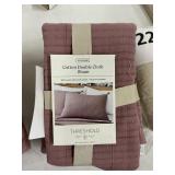 Cotton double cloth sham Threshold S 2ct