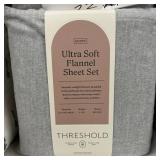 Threshold ultra soft flannel sheet set Queen