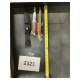 2- Knives & case