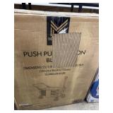 Push pull wagon - black