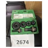 GreenLee knockout punch sets-USED