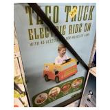 Kalee taco truck electric ride on