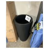 Tall black 28in H