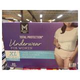 Womens underwear XL 80ct