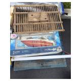 R/C boat- chicken crate