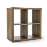 4-Cube organizer w/ storage bins