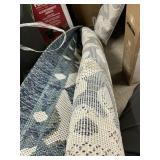 Outdoor patio area rug