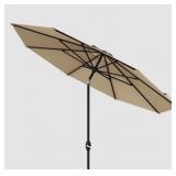 Sunbrella tan umbrella