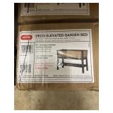 Keter deco elevated garden bed