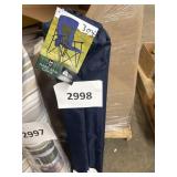 Hard arm chair - blue