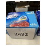 Ziploc 100 freezer qt bags
