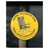 Blue portable rocker