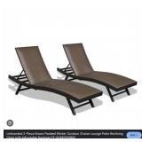Sun Lounger 2 pack