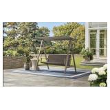 Hampton Coll Woven canopy swing