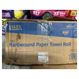 Hard wound paper towels 6 rolls