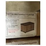 Keter deco rectangular planter