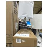 Room Essential glass table lamp 16in H