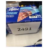 Ziploc freezer 100 bags