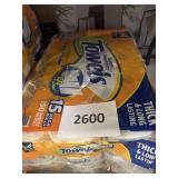 Paper towels 15 mega rolls