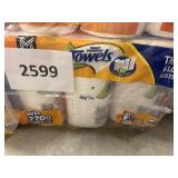 Paper towels 15 mega rolls