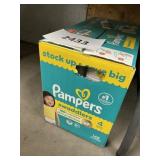 Pampers 148 diapers size 4