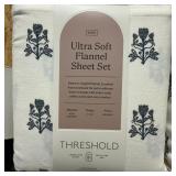 Threshold ultra soft flannel sheet set King