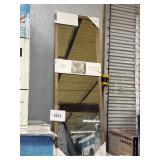 Threshold mirror pine finish full length