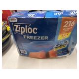 Ziploc freezer 216 qt bags