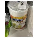 Hefty supreme 200 ct dinner compartment