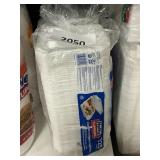 Hefty supreme 3 compartment lid containers 125 ct