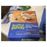 Boots & Barkley feather wobble cat toy