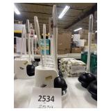 Toilet plunger- brush set