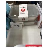 Deal Worthy 2 ct Large food storage containers